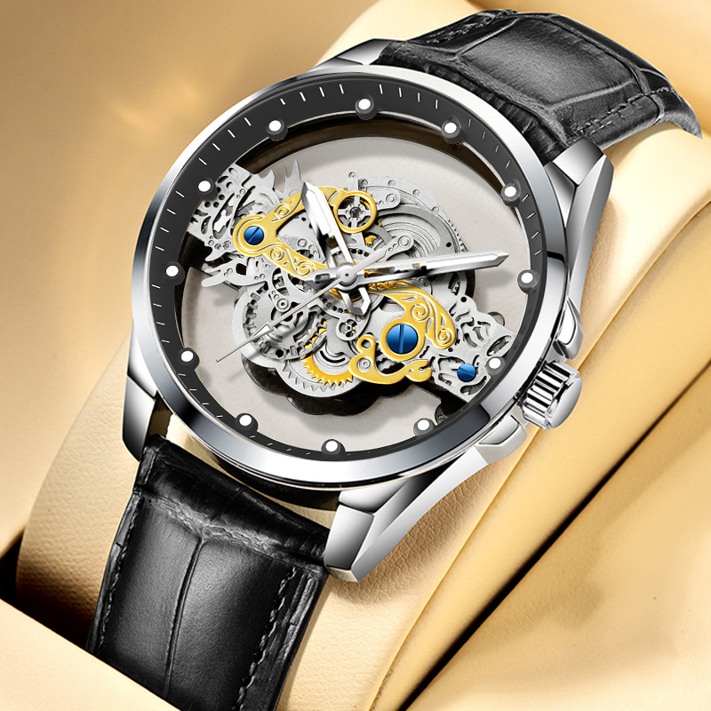 Men's Quartz Watch Hollow Tran - Outdoor Sport Smart Watch 评论和价格