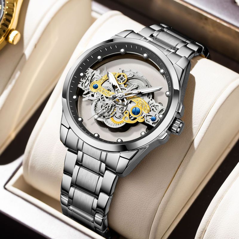 Men's Quartz Watch Hollow Tran - Outdoor Sport Smart Watch 评论和价格