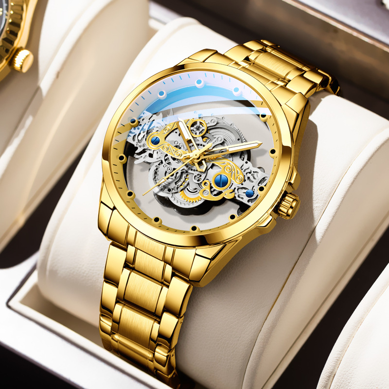 Men's Quartz Watch Hollow Tran - Outdoor Sport Smart Watch 评论和价格