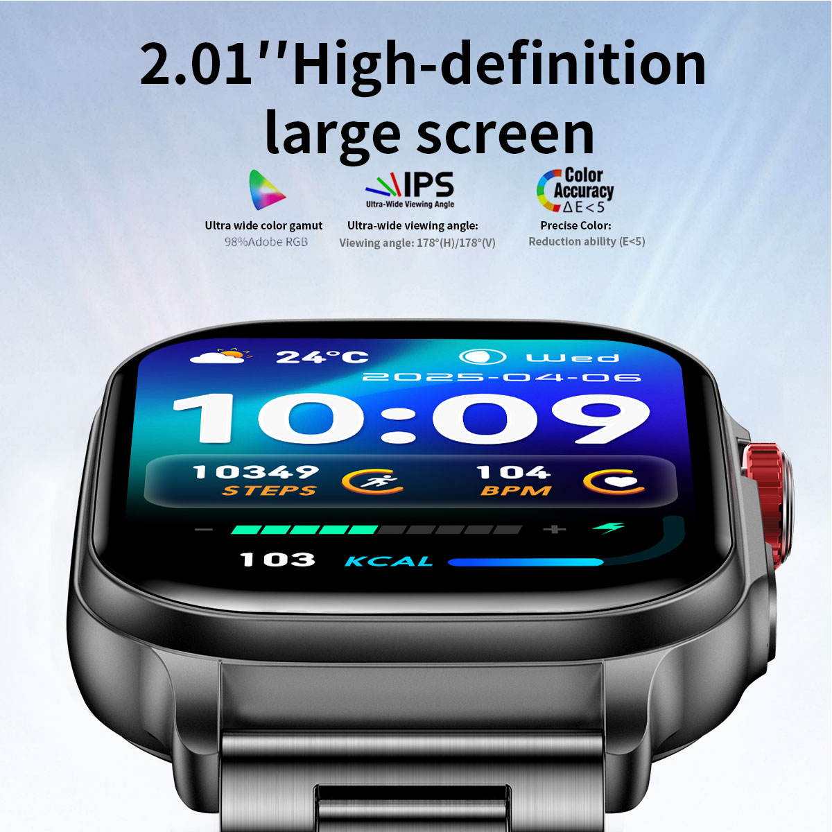 2026 Smart Watch 2.01'' Fitnes - Outdoor Sport Smart Watch 评论和价格