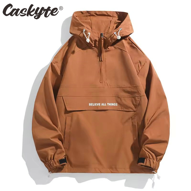 2026 CASKYTE Men Hiking Jacket - Outdoor Sport Waterproof Jacket 评论和价格