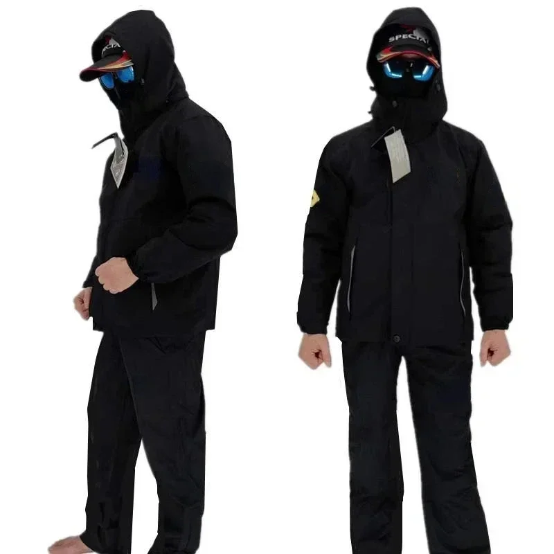 Thick Fishing Clothes Set Wint - Outdoor Sport Waterproof Jacket 评论和价格