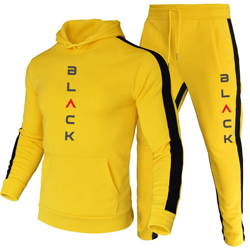 AutumnWinter 2 Pcs Set Men's T - Outdoor Sports Outfit 评论和价格
