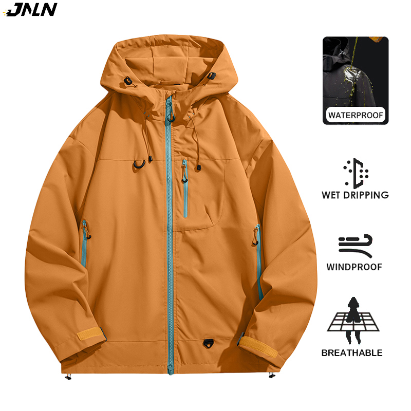 JNLN Men's Women's Waterproof  - Outdoor Sport Waterproof Jacket 评论和价格