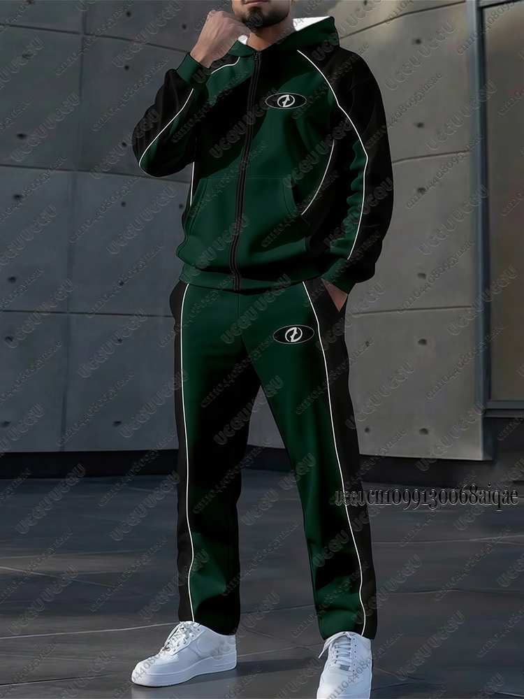Autumn Winter New Men Tracksui - Outdoor Sports Outfit 评论和价格
