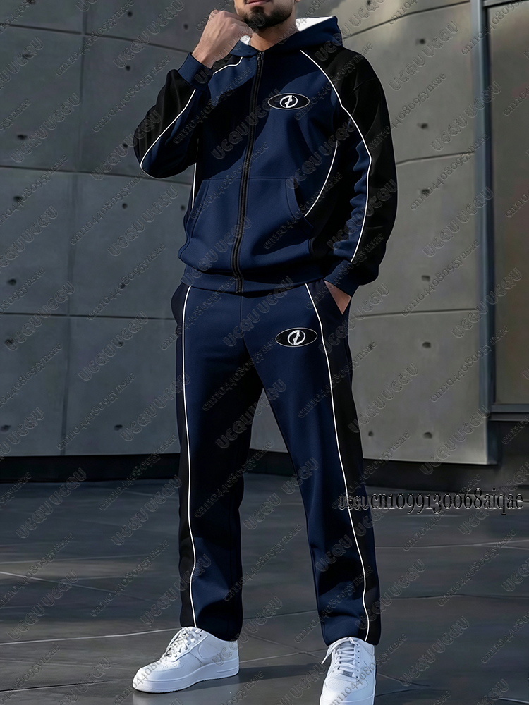Autumn Winter New Men Tracksui - Outdoor Sports Outfit 评论和价格