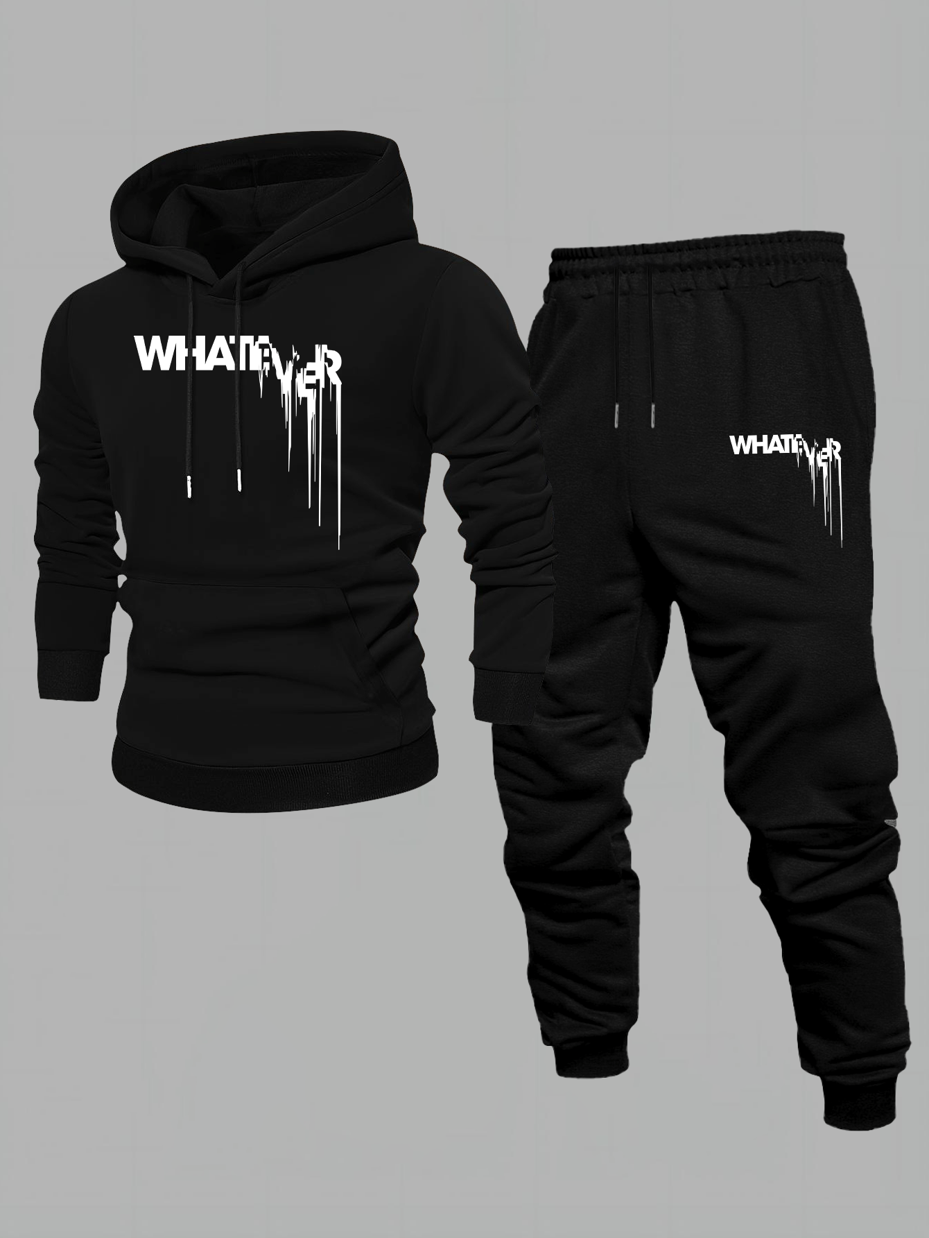 Men 2‑Piece Streetwear Outfit  - Outdoor Sports Outfit 评论和价格