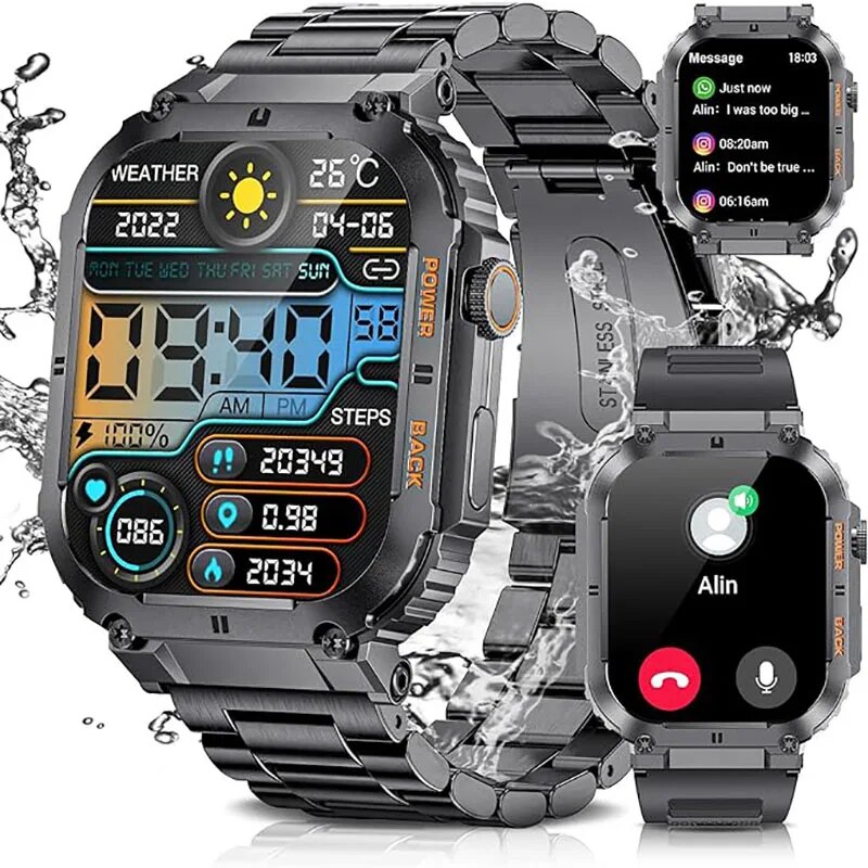 LIGE Outdoor Sports Fitness Sm - Outdoor Sport Smart Watch 评论和价格