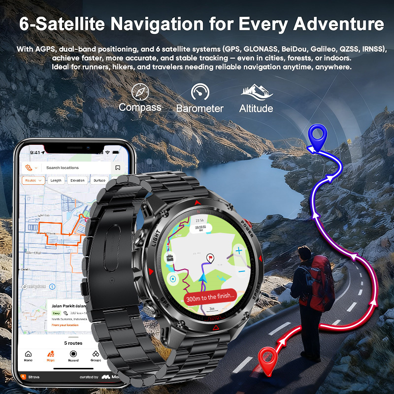 T-Rex 3 Pro Military Grade AGP - Outdoor Sport Smart Watch 评论和价格