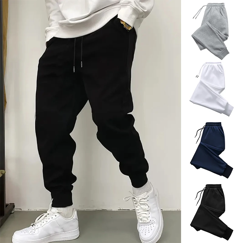 Solid Color Mens Sweatpants Ho - Outdoor Sport Hiking Pants 评论和价格