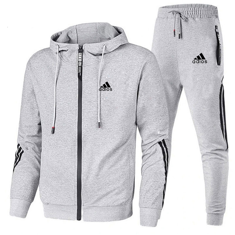 Spring Autumn Men Tracksuits S - Outdoor Sports Outfit 评论和价格