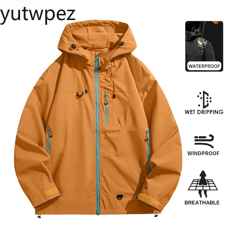 Men's Women's Waterproof Hikin - Outdoor Sport Waterproof Jacket 评论和价格