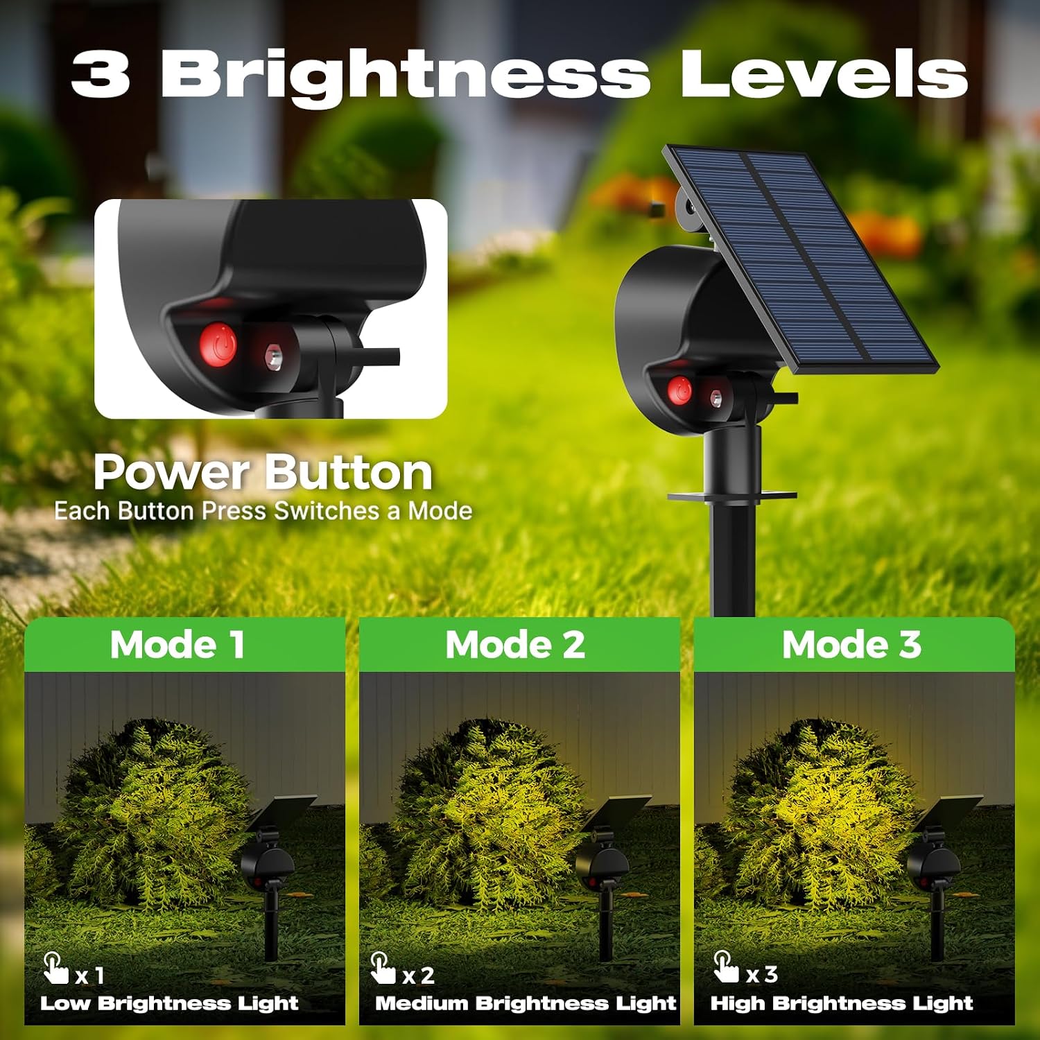 Outdoor Solar Spot Lights Wate - Outdoor Spotlight 评论和价格